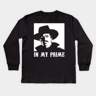 Doc Holiday - In My Prime Kids Long Sleeve T-Shirt